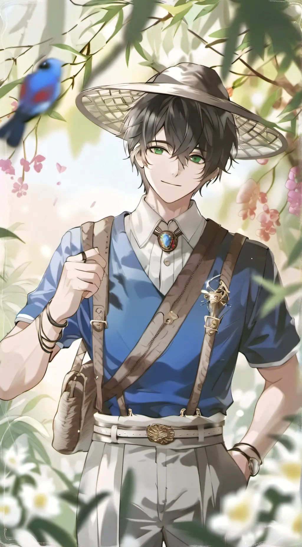 ai character: Levi background