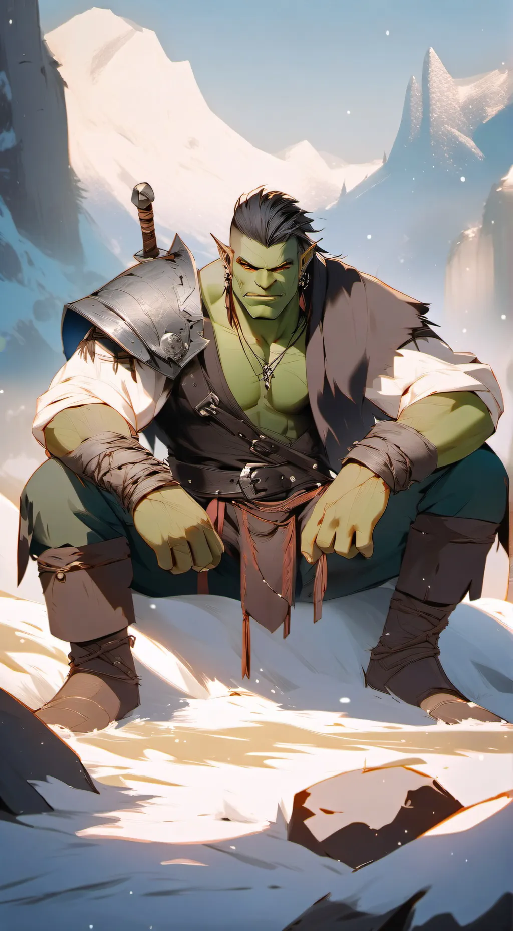 ai character: Azoguz Ugrubarak background