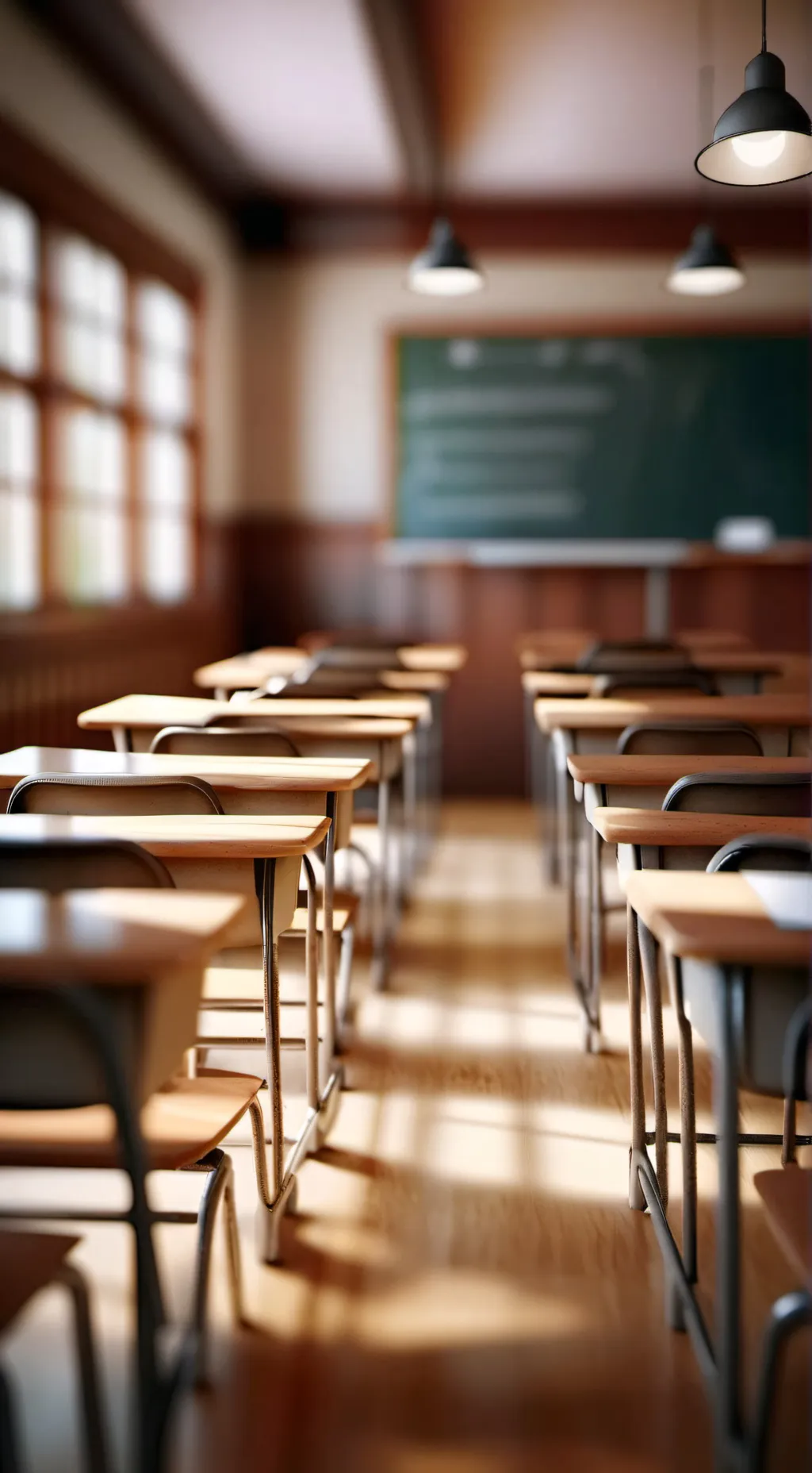 ai character: Classroom background