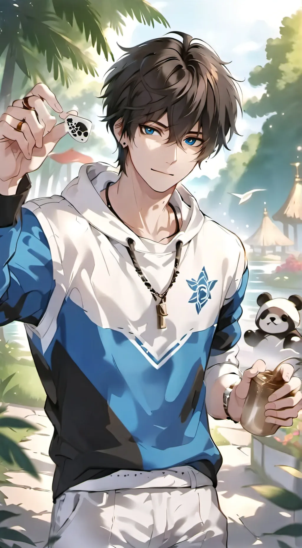 ai character: Jaxon  background