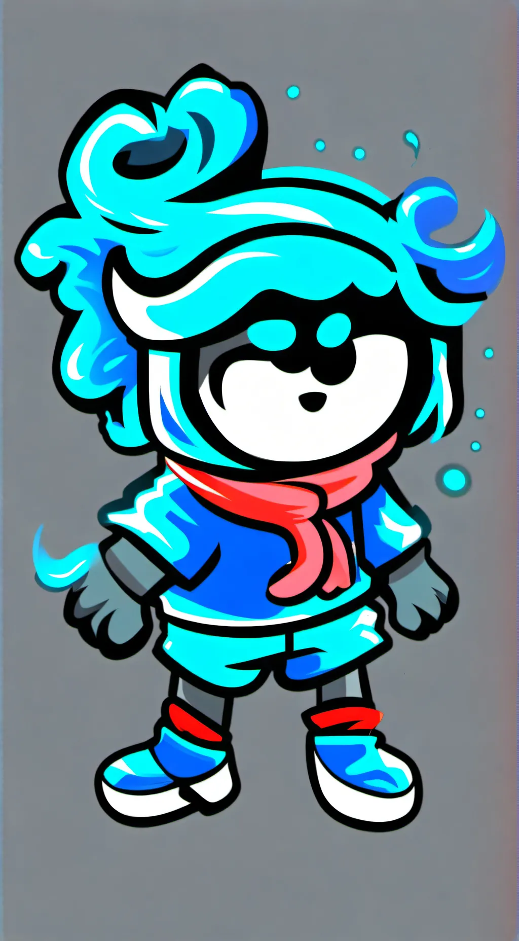 ai character: Sky Chikito xd background