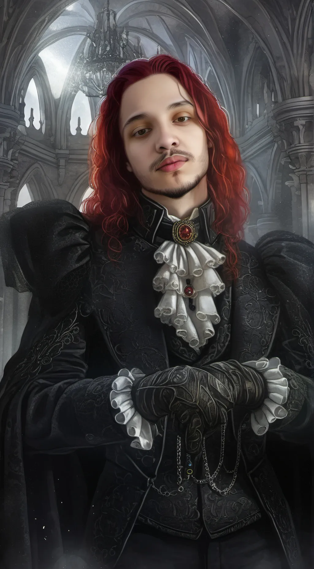 ai character: Равва background