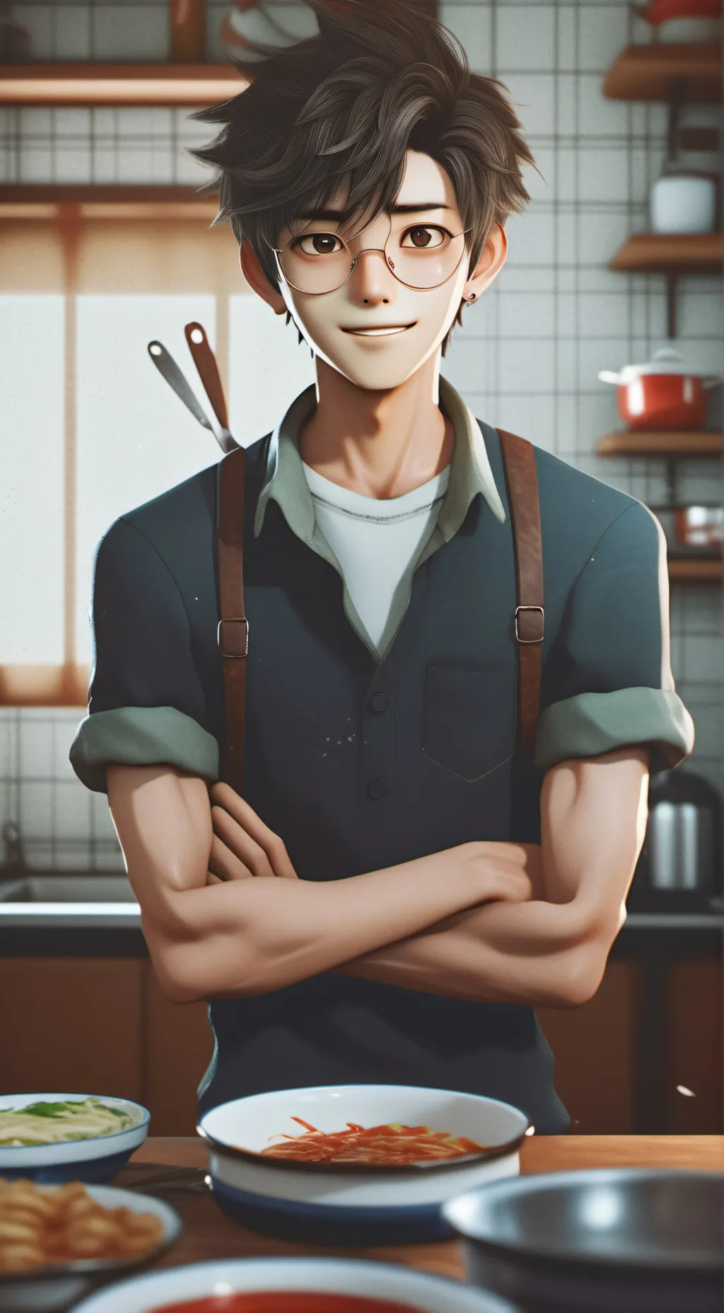 ai character: Alex the Bragger background