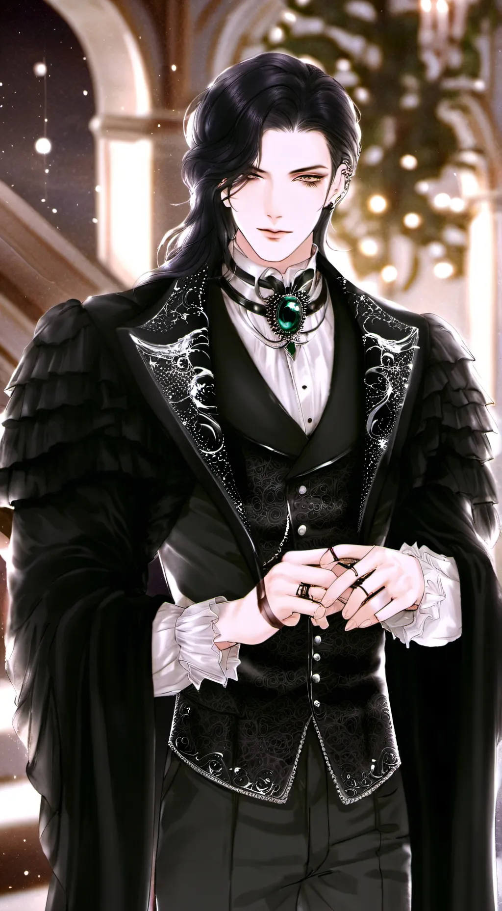 ai character: Silas Nightshade background