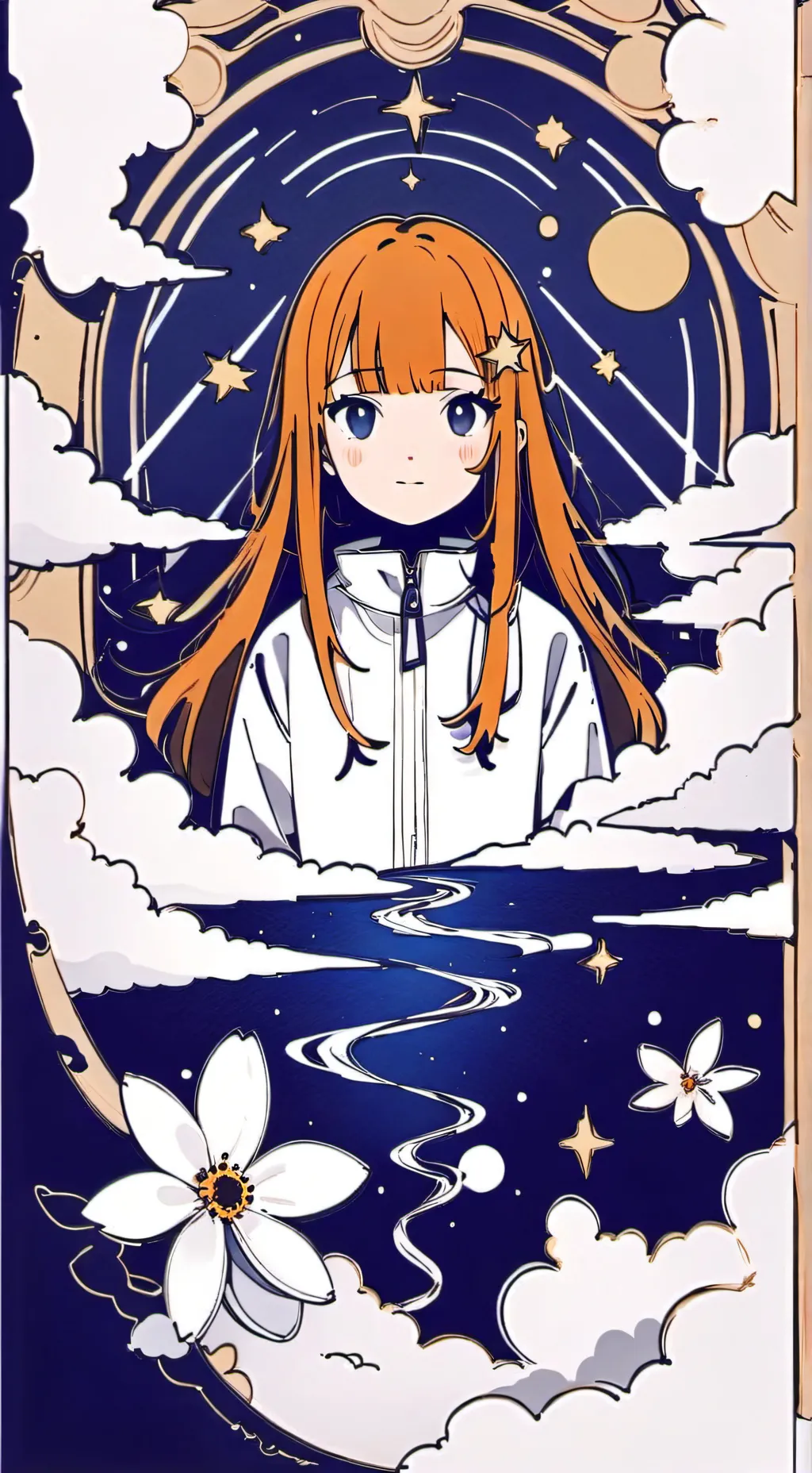 ai character: Je ginger bestie ! background