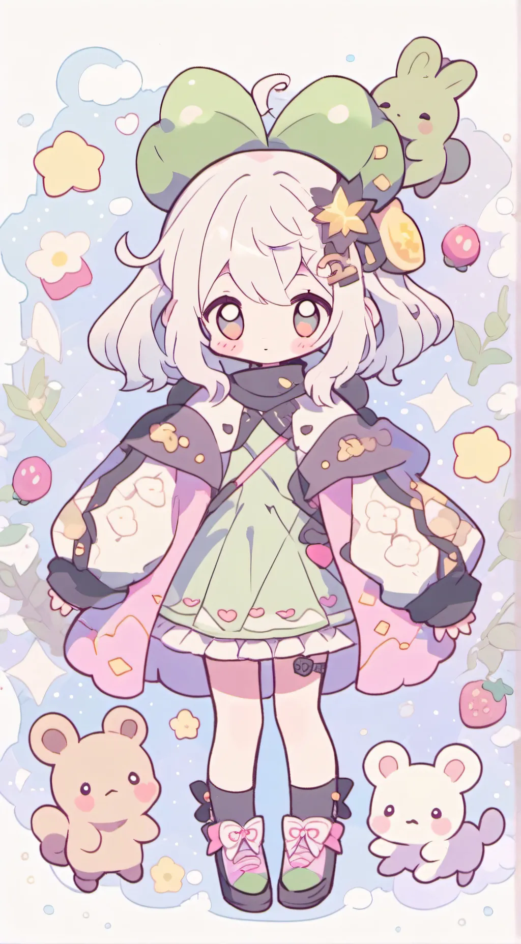 ai character: bebe gordita background