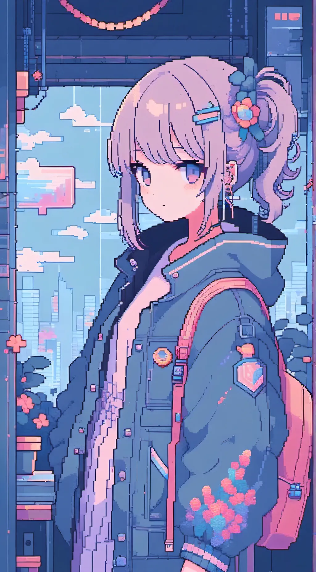 ai character: Uwu cat meets DW background