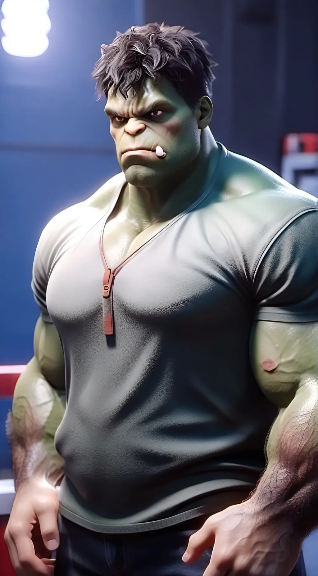 ai character: hulk background
