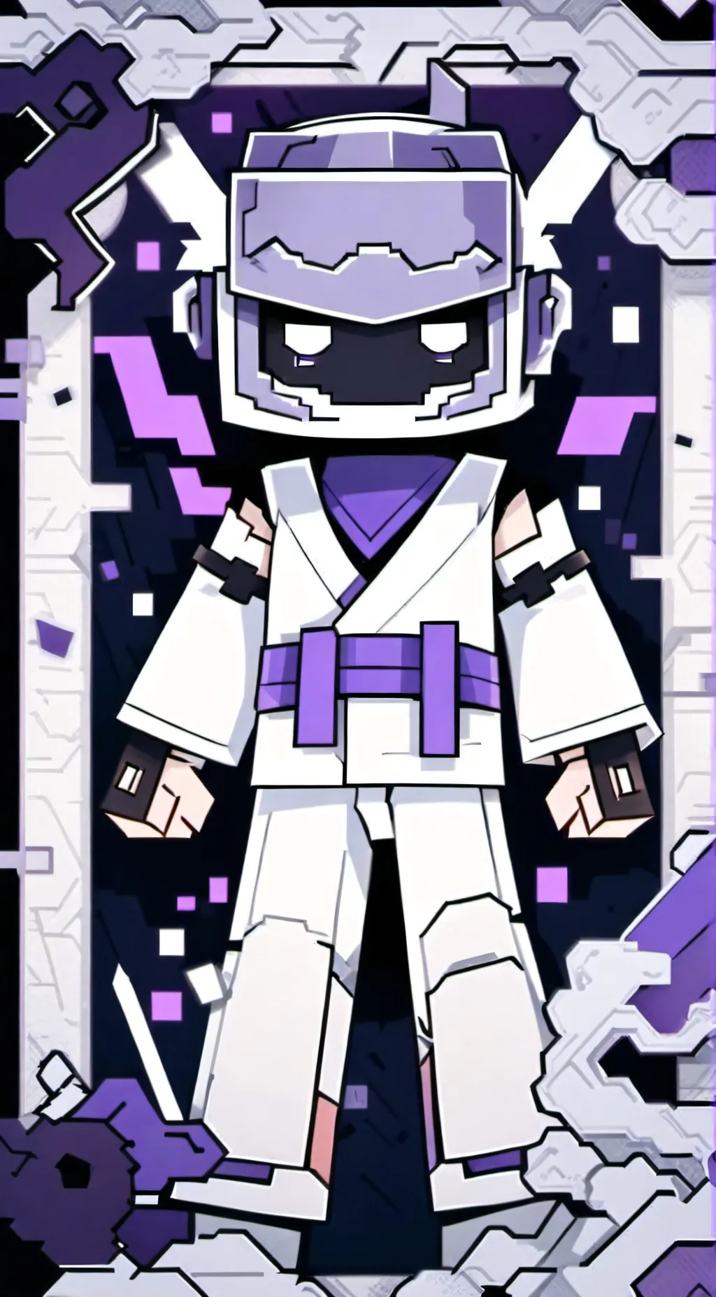 ai character: enderman  background