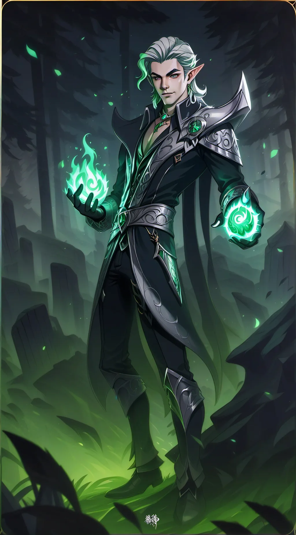 ai character: Xander background