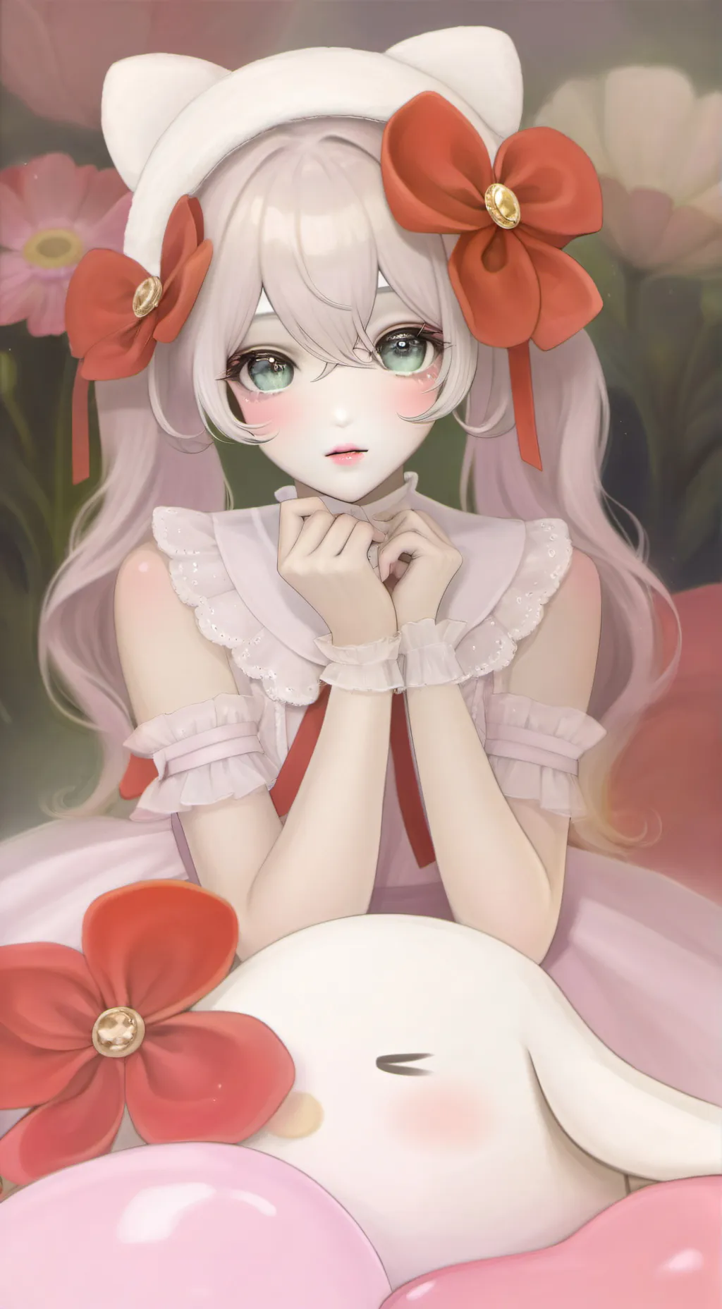 ai character: اموله 🌹 background