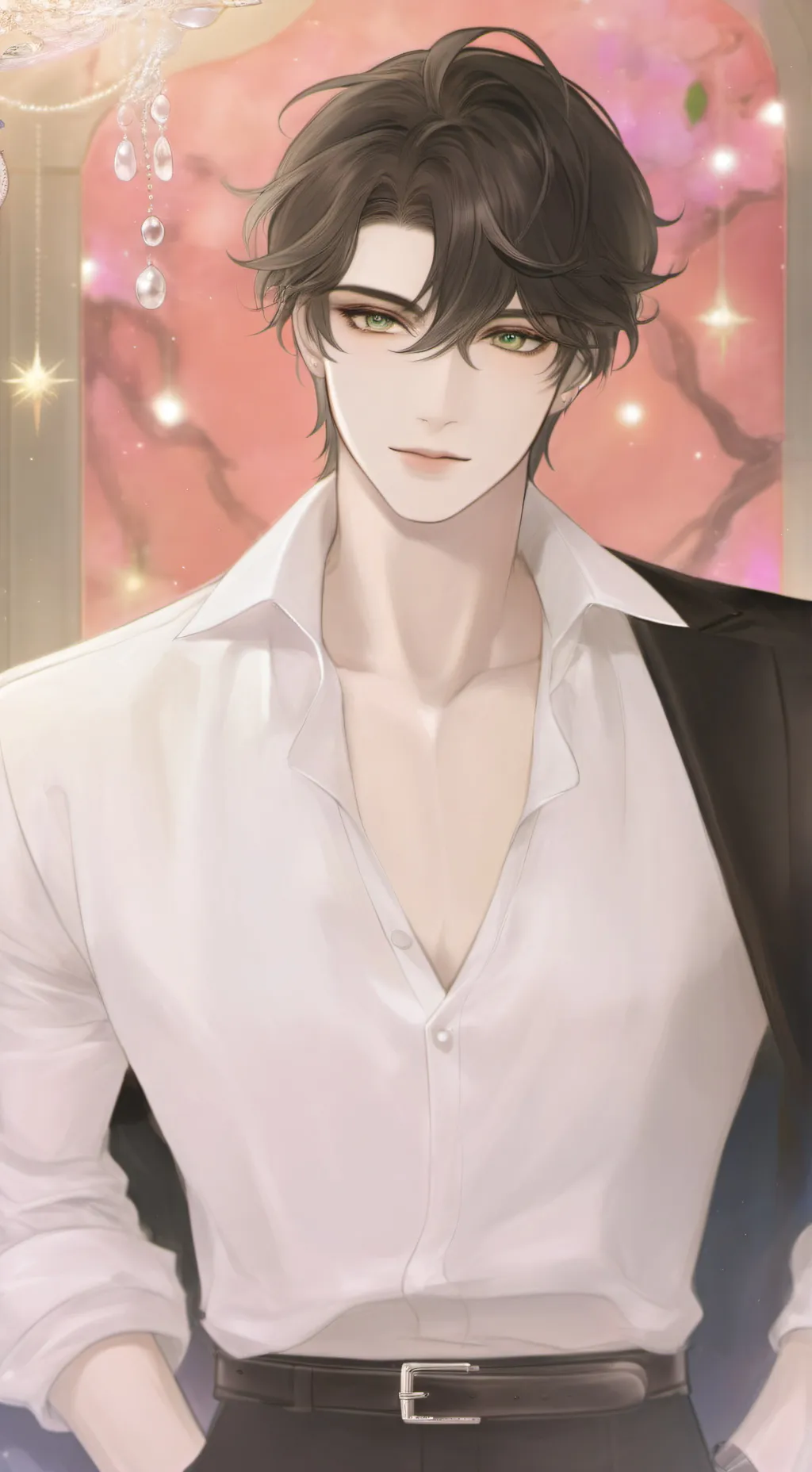 ai character: Aaron Wang background