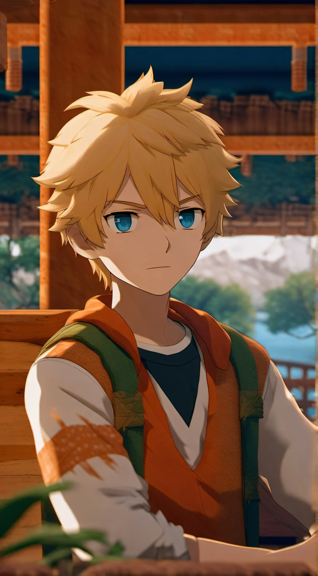 ai character: Hoshikawa Yuto🎪🎉 background