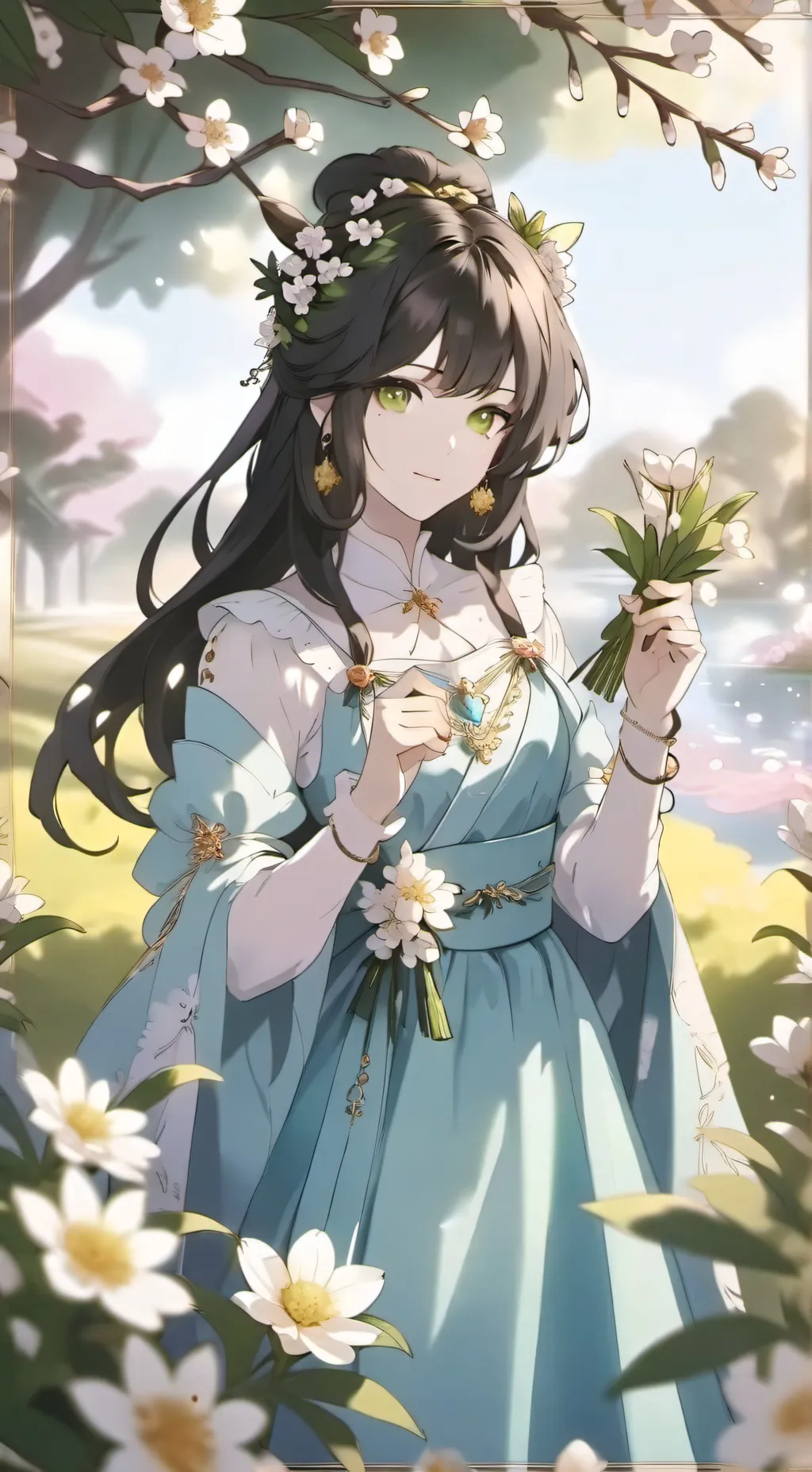 ai character: Ella background