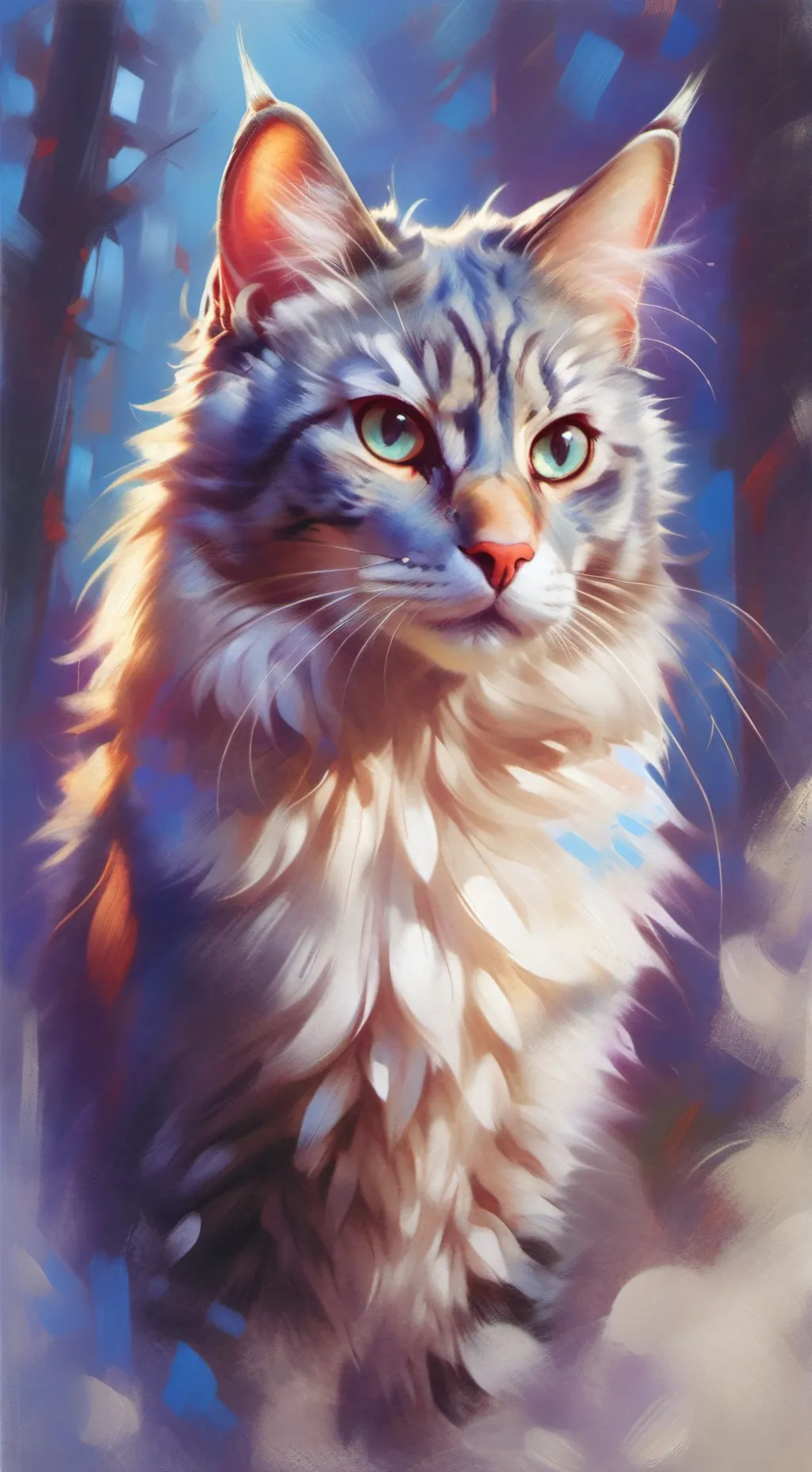 ai character: Silverpaw background