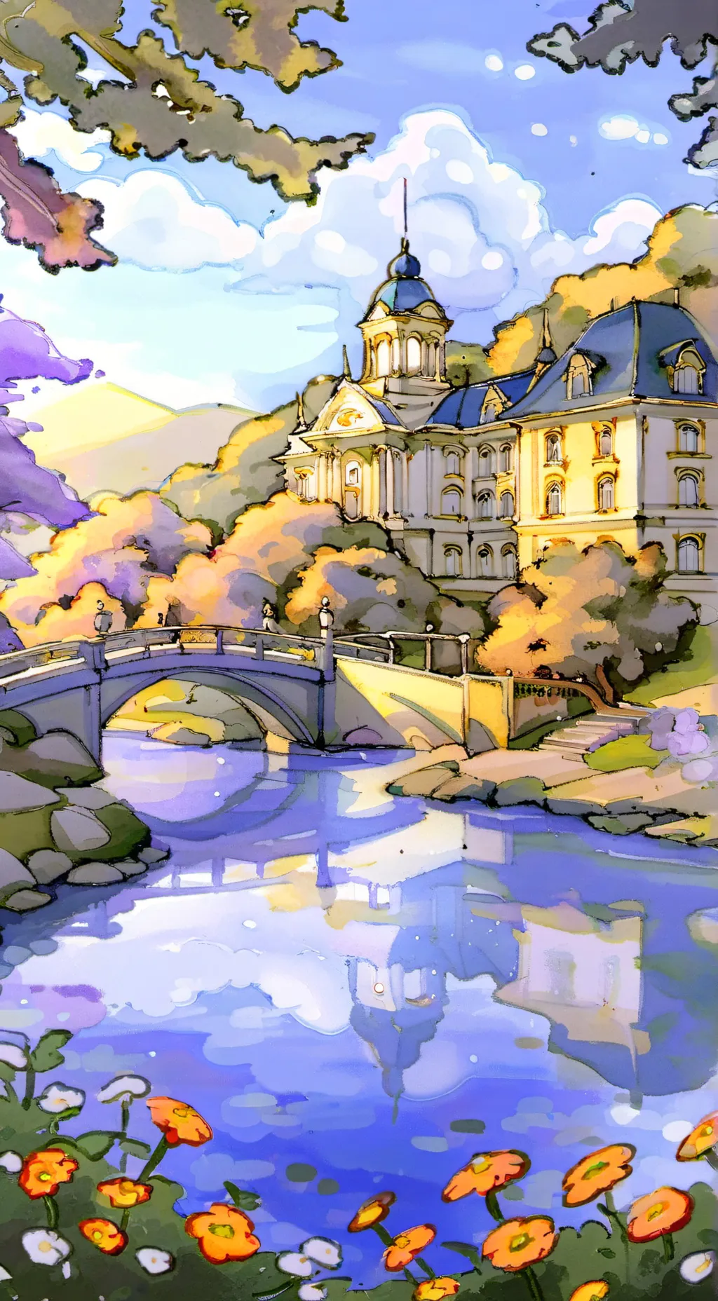 ai character: Royal power school background