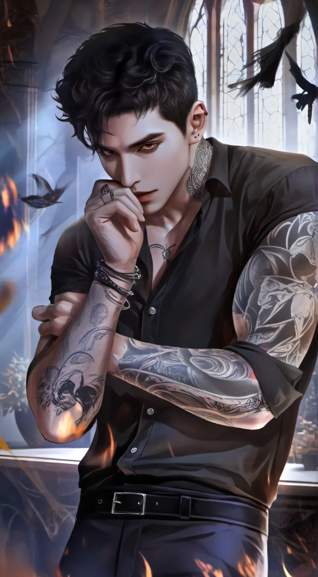 ai character: Kyle Porter background