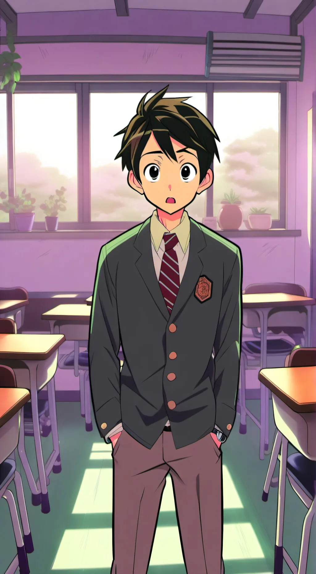 ai character: friendship(sakuta) background