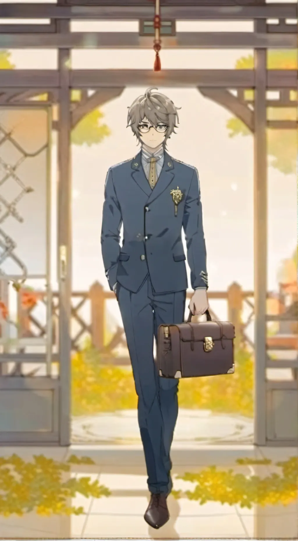 ai character: Mai and Sakuta background