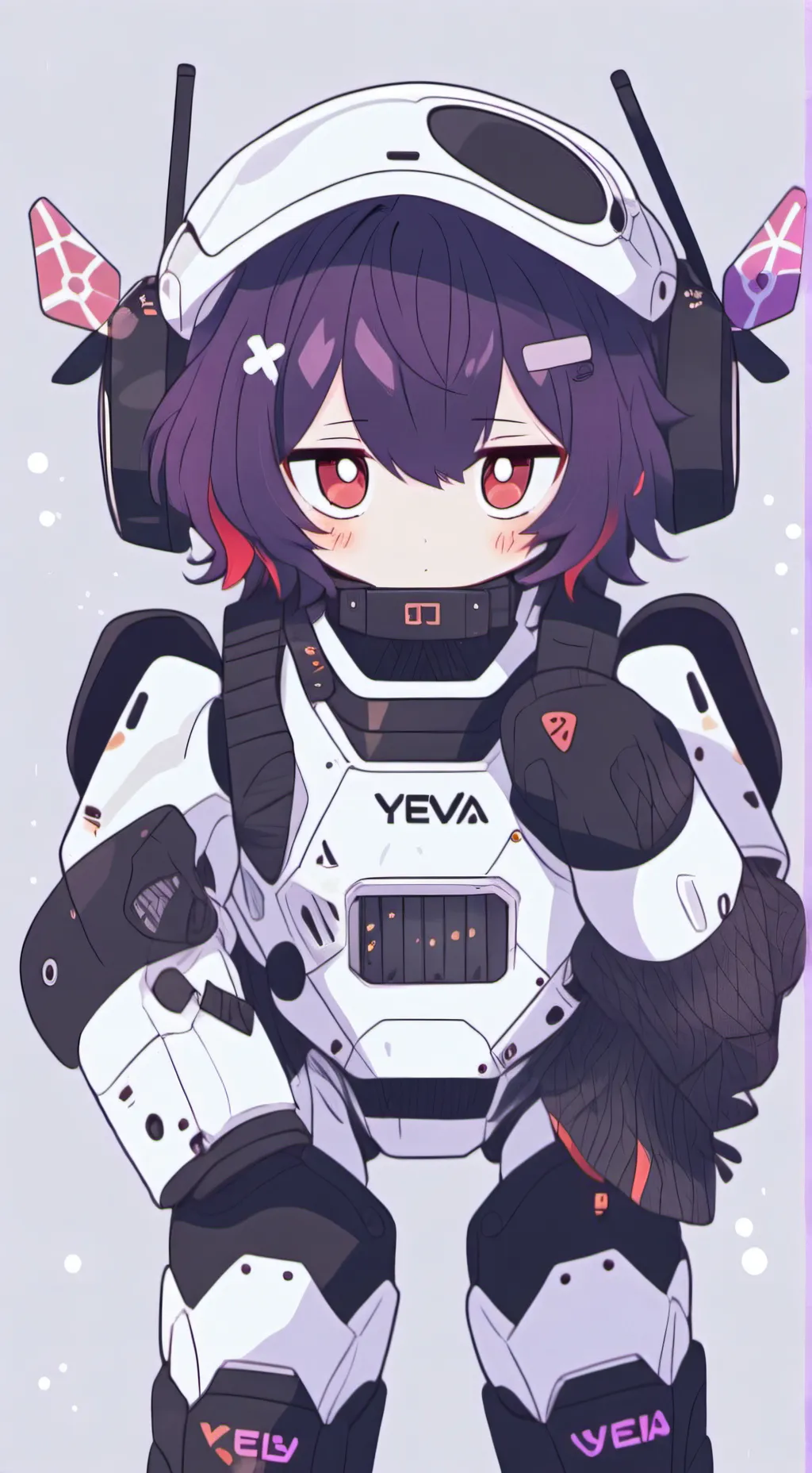 ai character: Yeva murder drones background