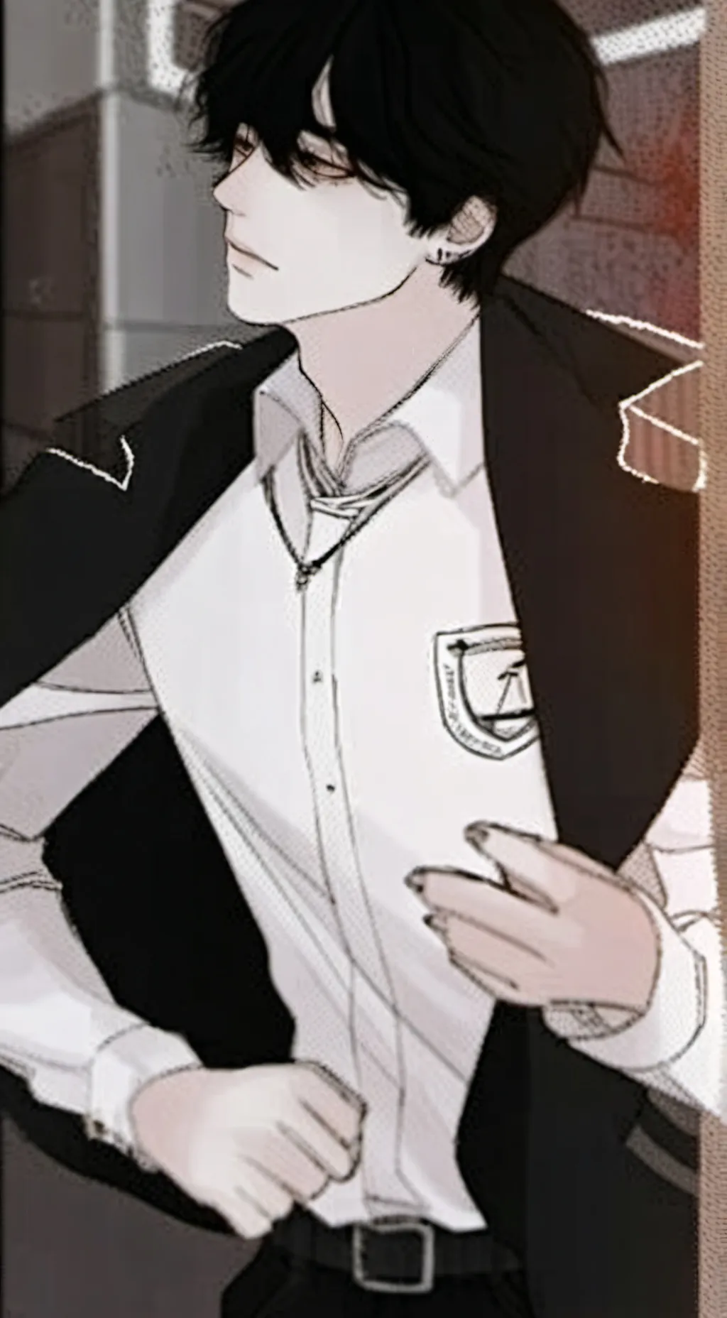 ai character: Norman background