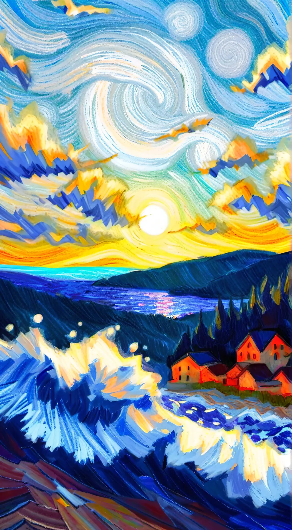 ai character: Mha Último viernes background