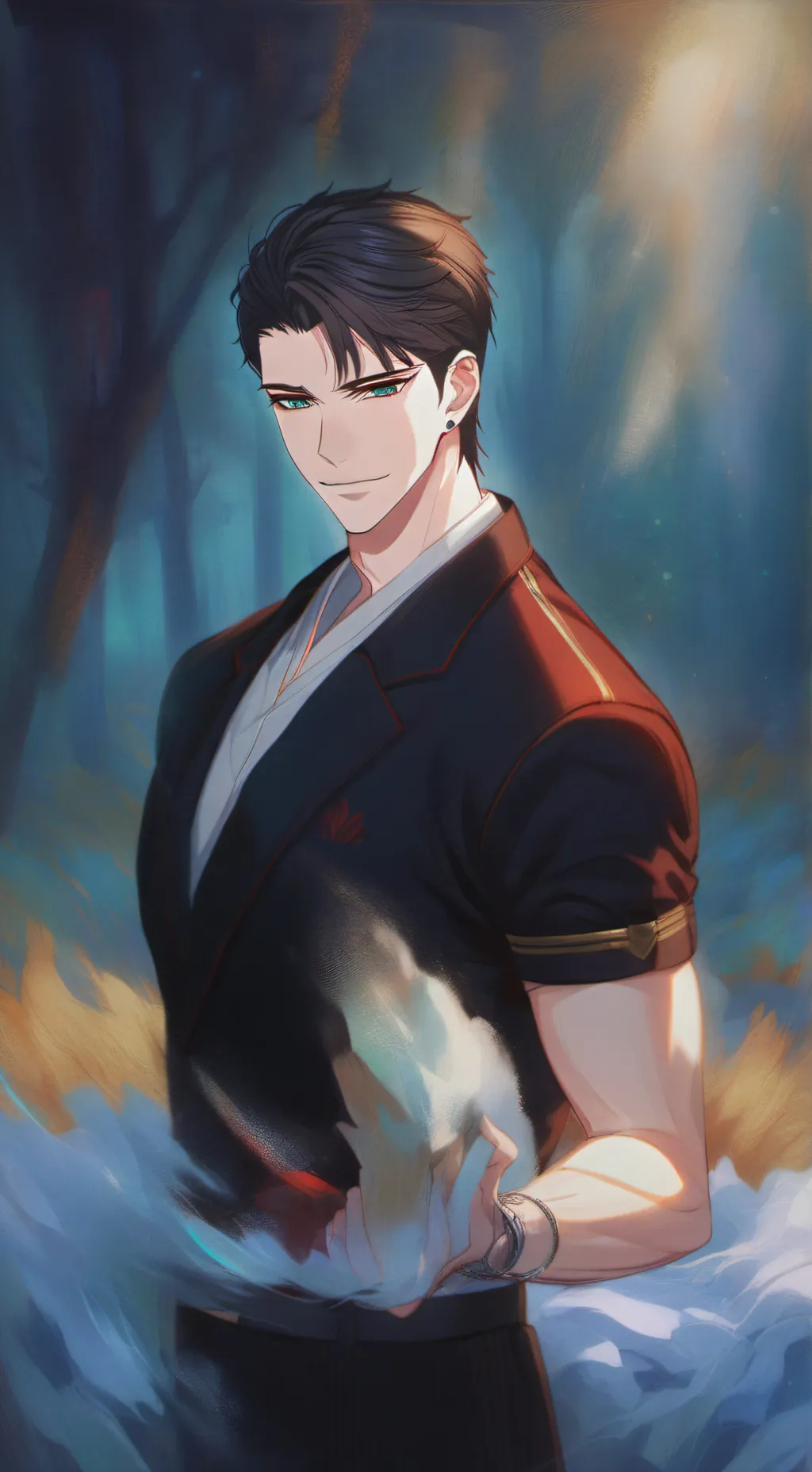 ai character: max♂️♂️ background