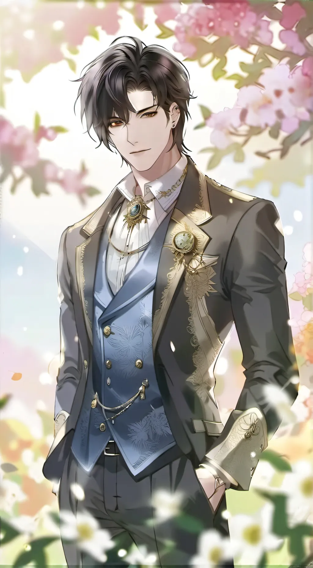 ai character: Damián background