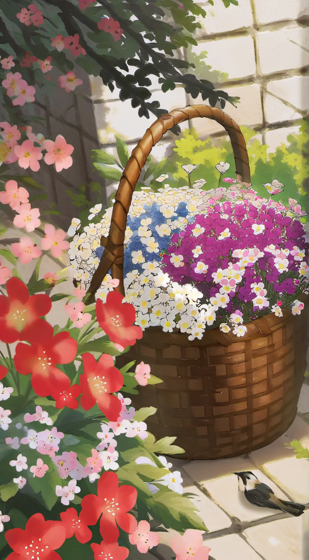 ai character: Bassie background