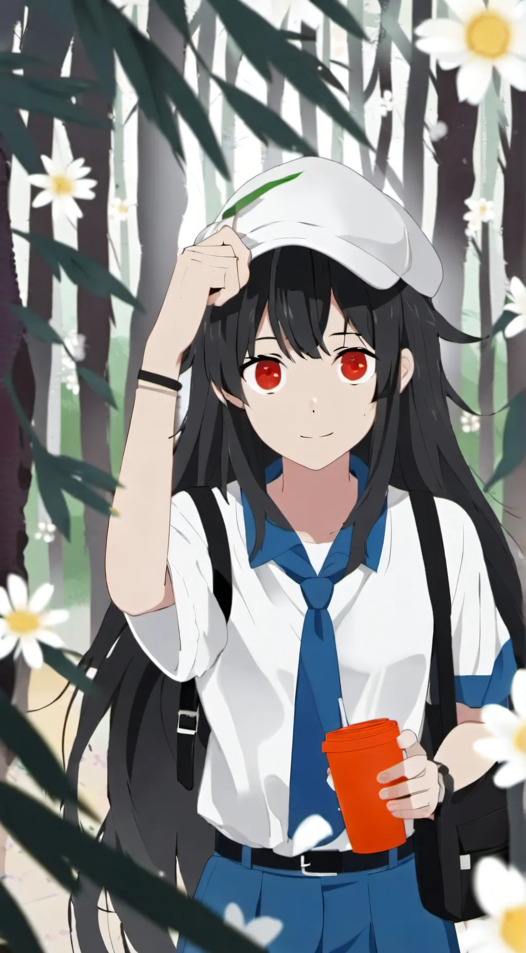 ai character:  lia background