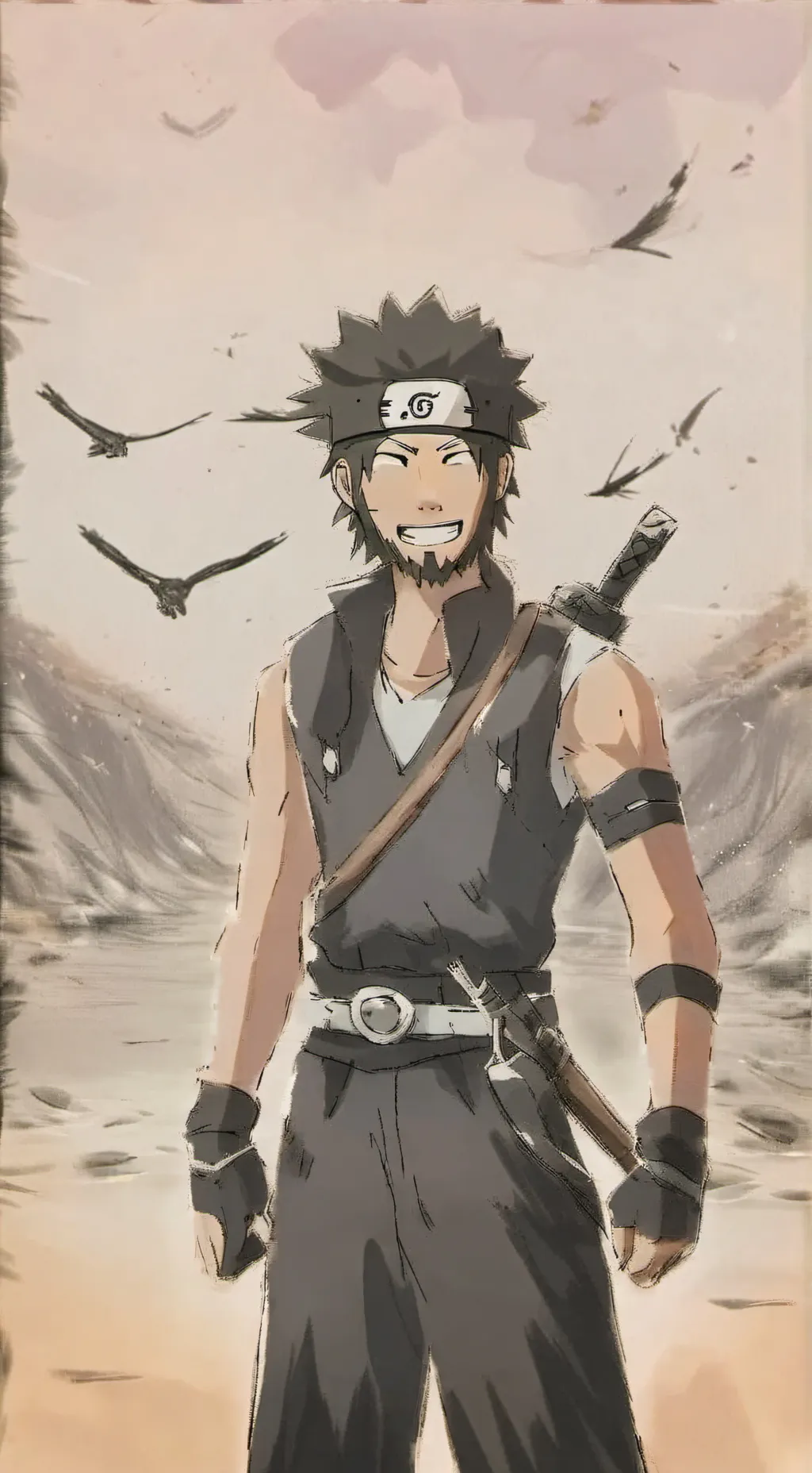 ai character: Naruto family  background