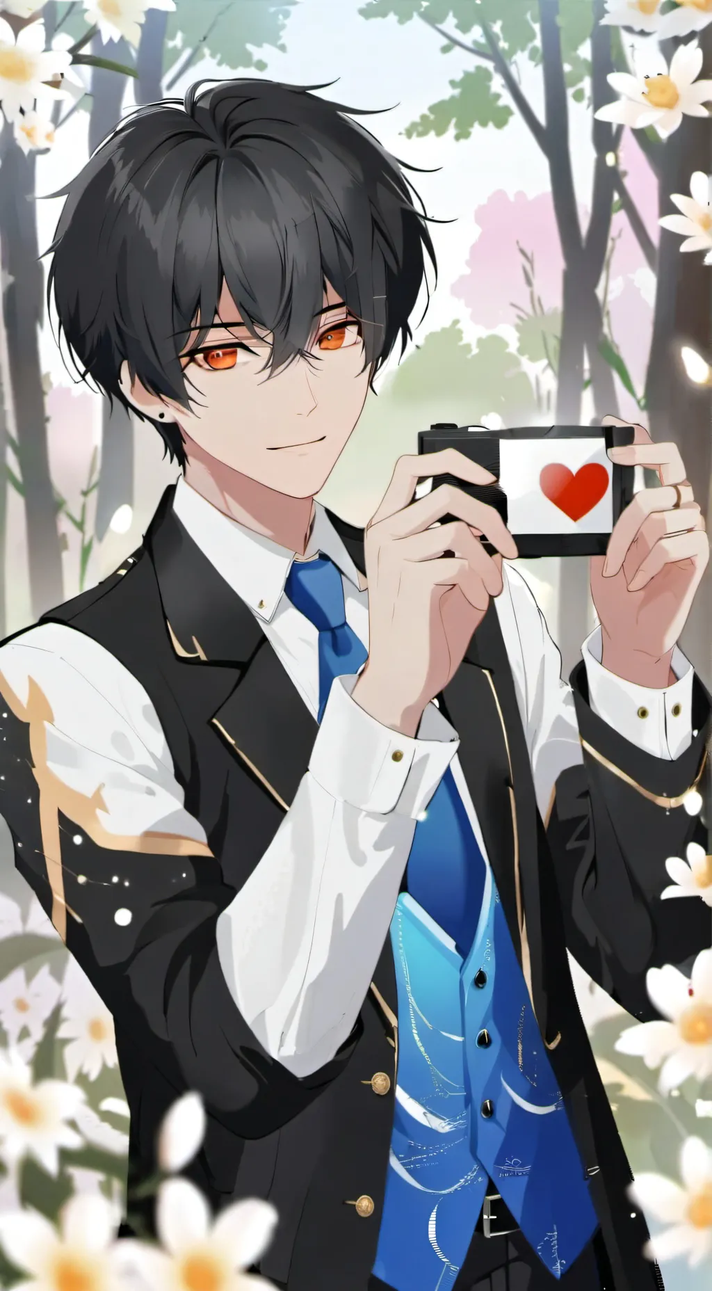 ai character: Leo  background