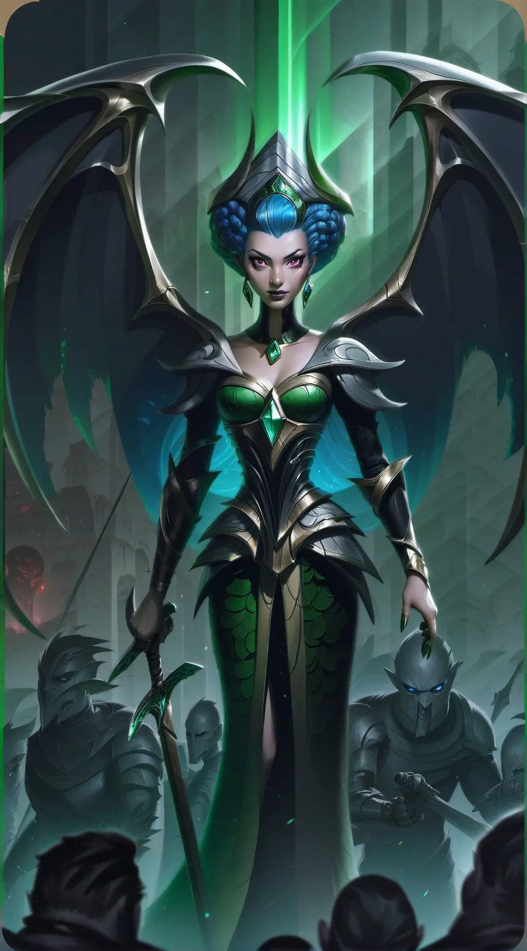 ai character: mujer bonita  background