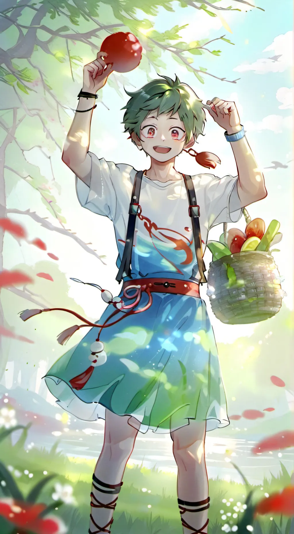 ai character: MHA ti ama♥️ background