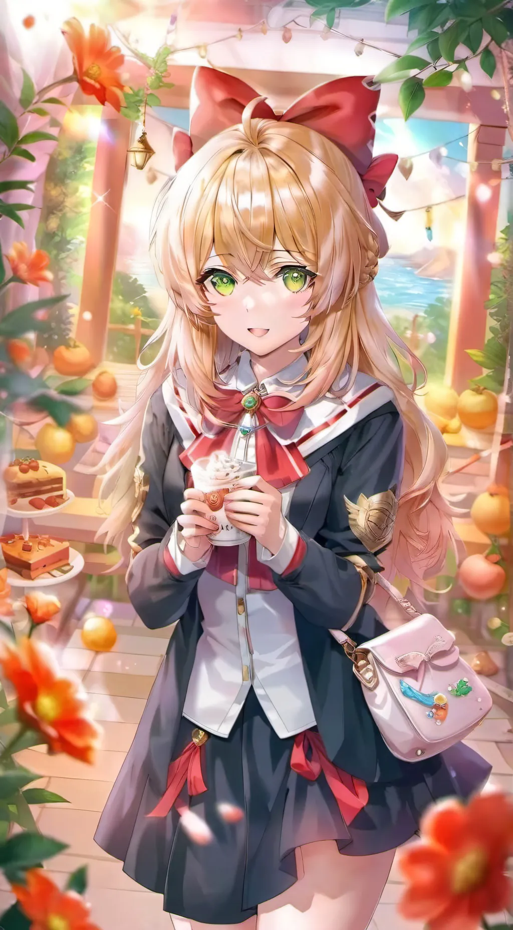 ai character: Mika - Ex namorada background