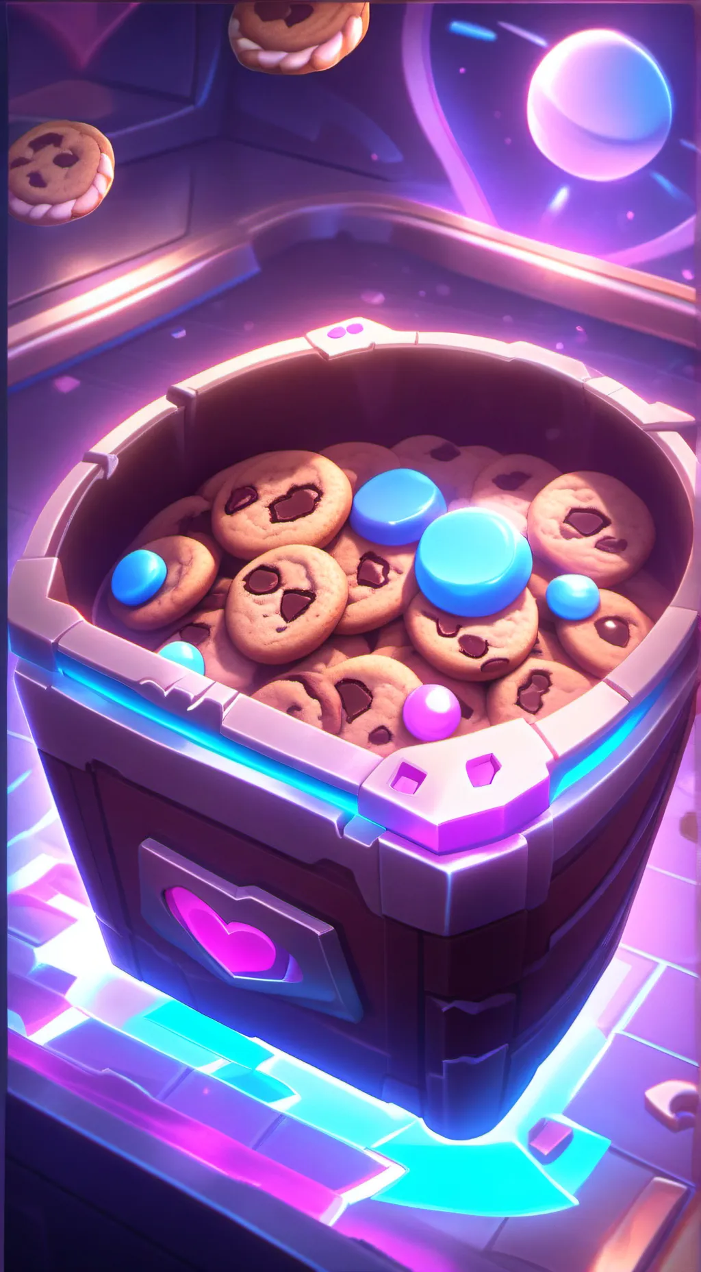 ai character: Pure Vanilla (YOU) background