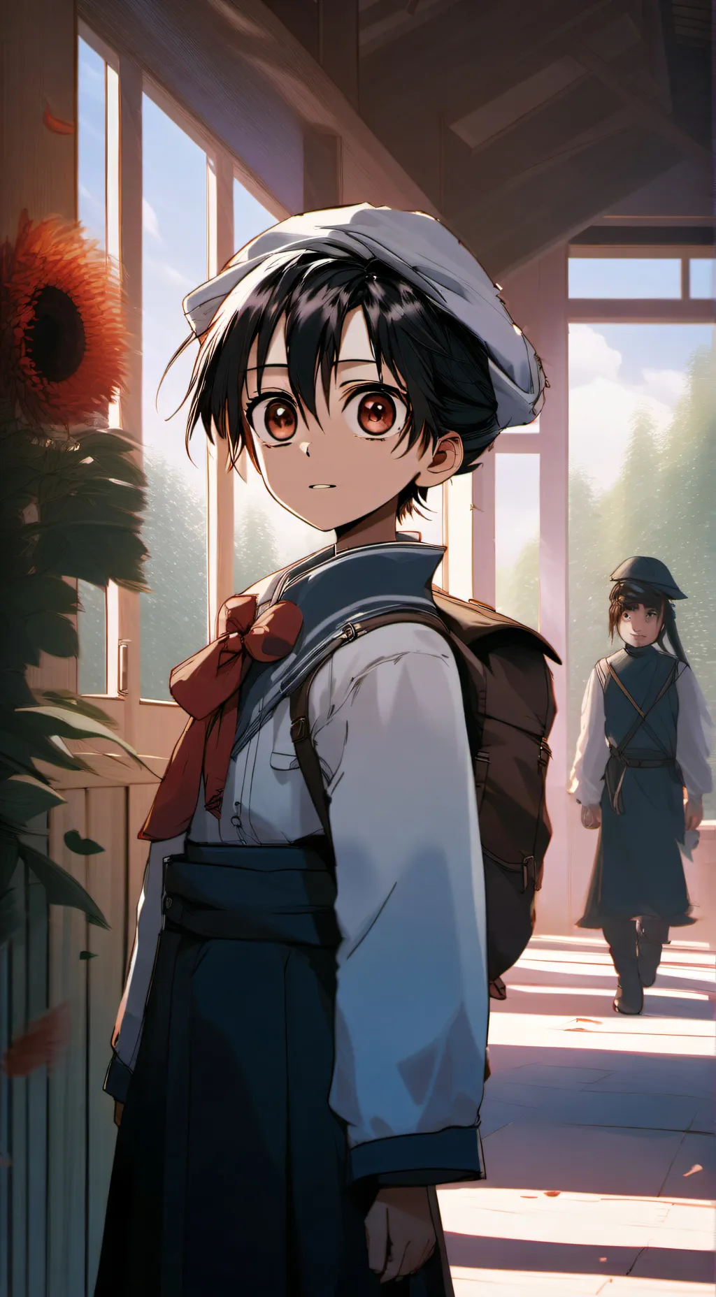 ai character: Hanako background