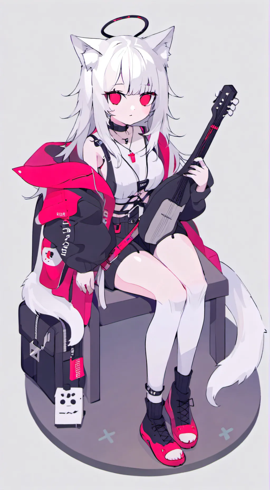 ai character: Aria background