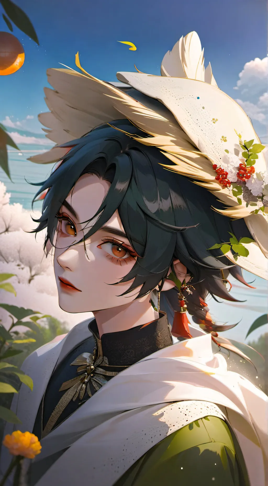 ai character: Alexander  background