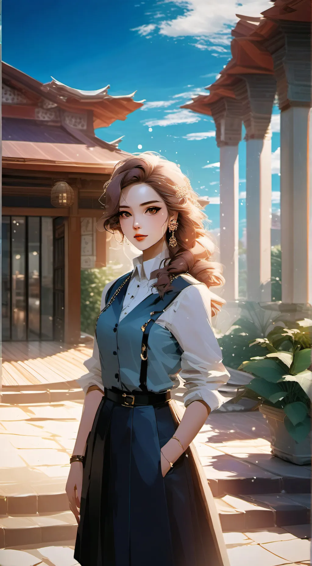 ai character:  Olivia background