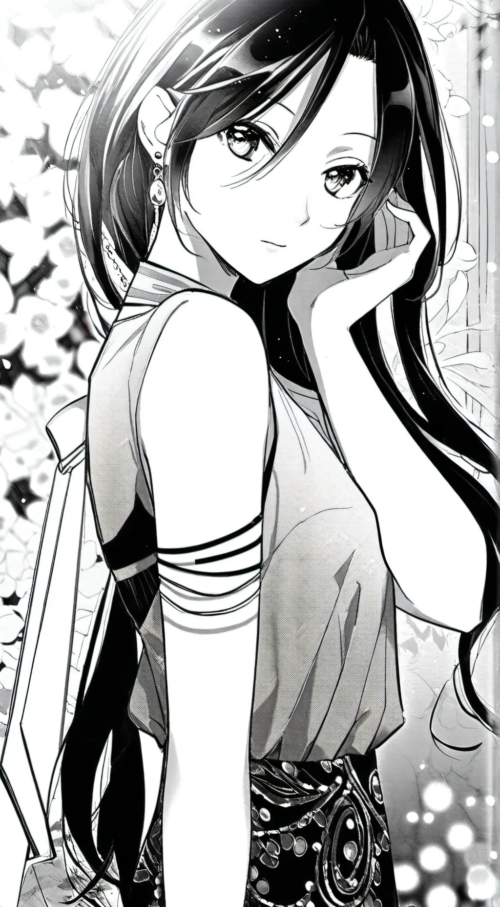 ai character: muka background