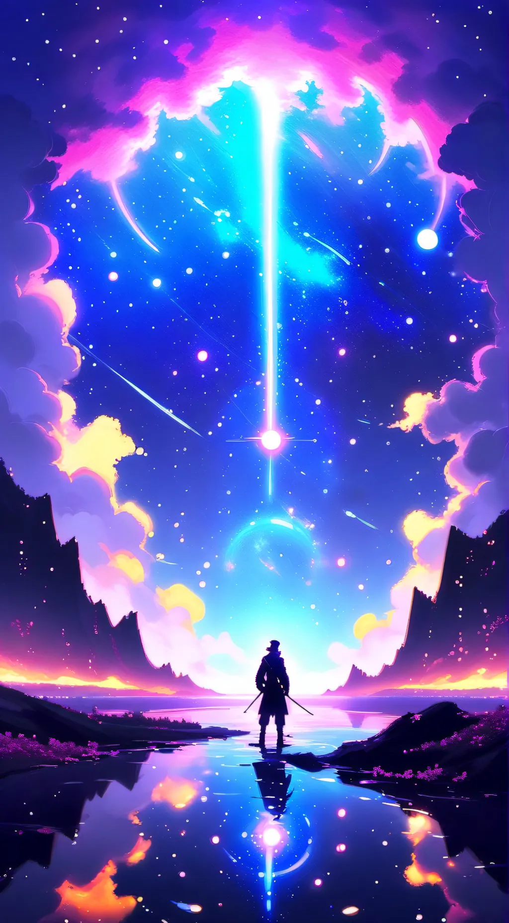 ai character: Aaron bravua background