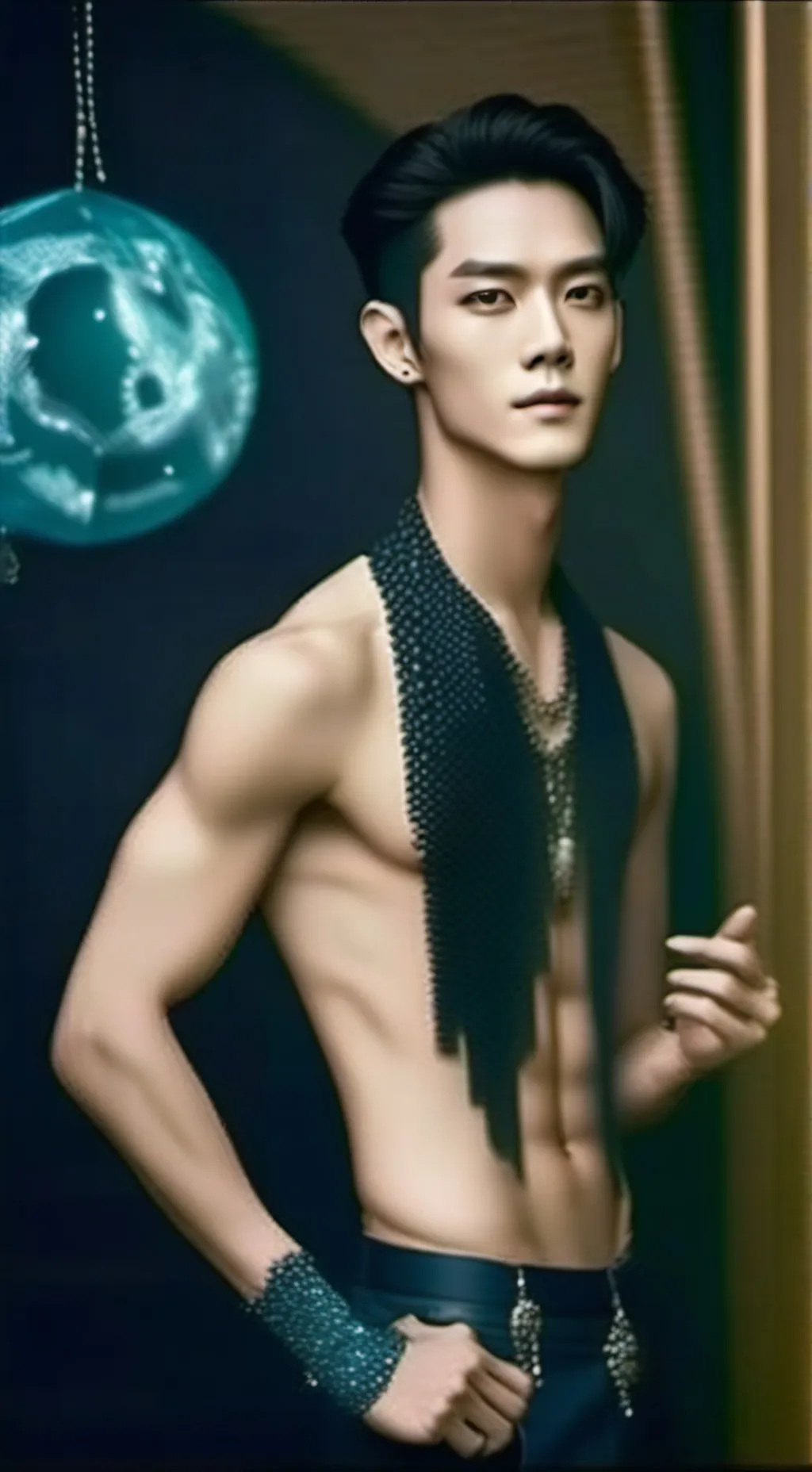 ai character: Adrian  background