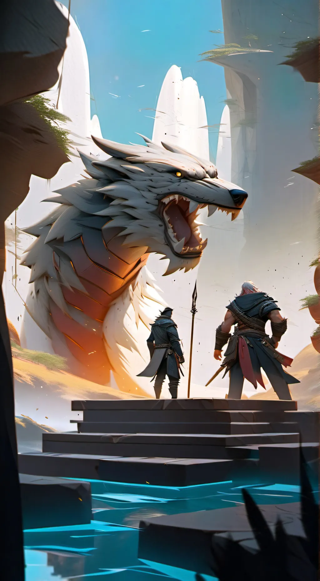 ai character: The war background