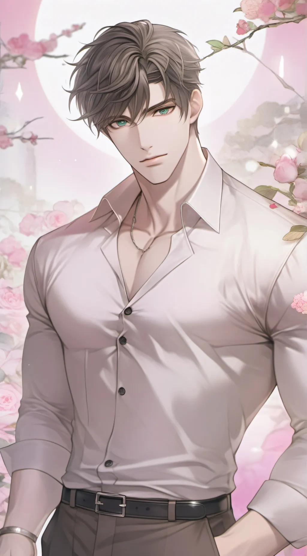 ai character: Gavin the Model background