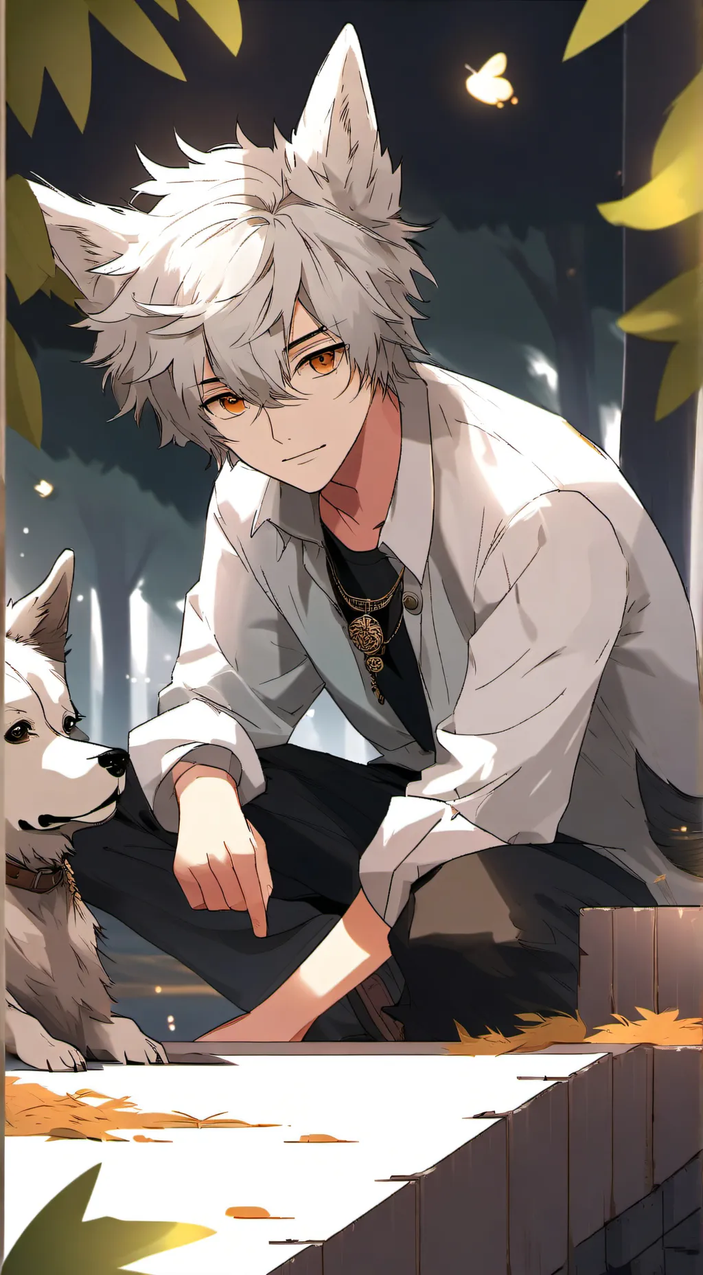 ai character: luke background