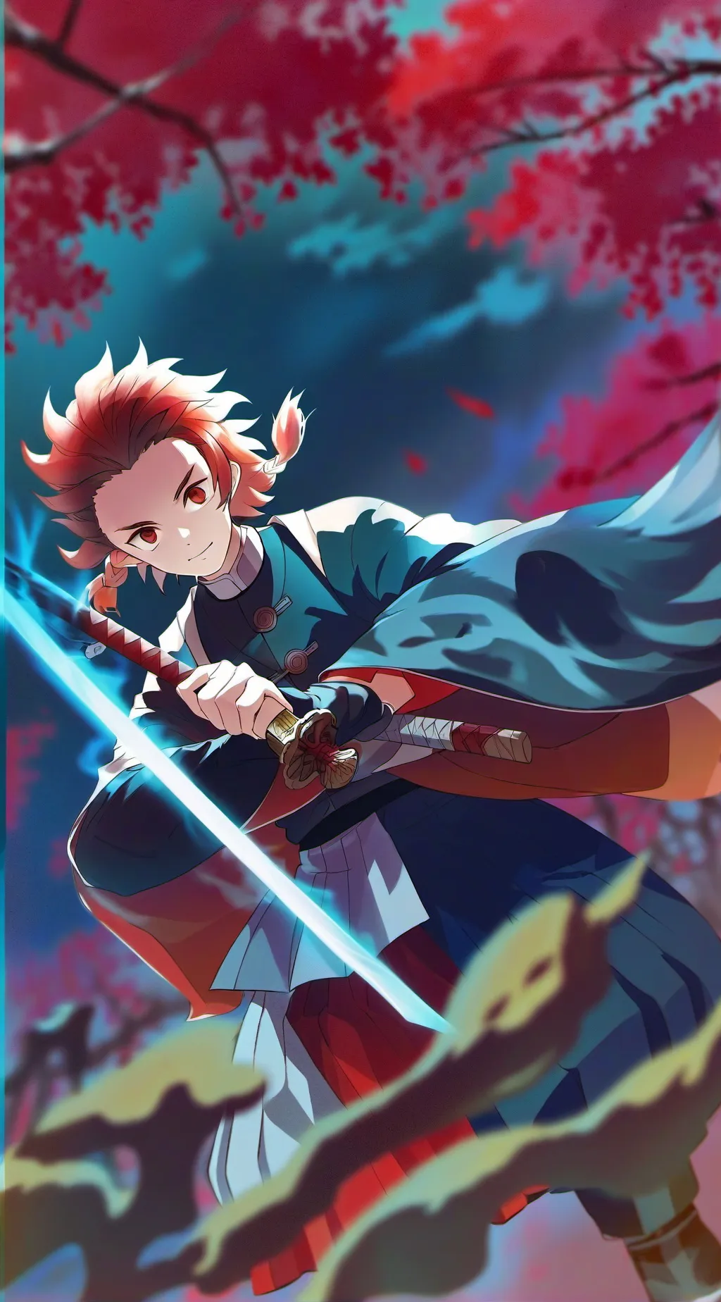 ai character: Kny idk background