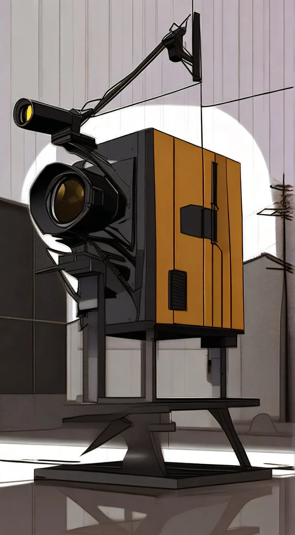 ai character: titan Spikerman  background