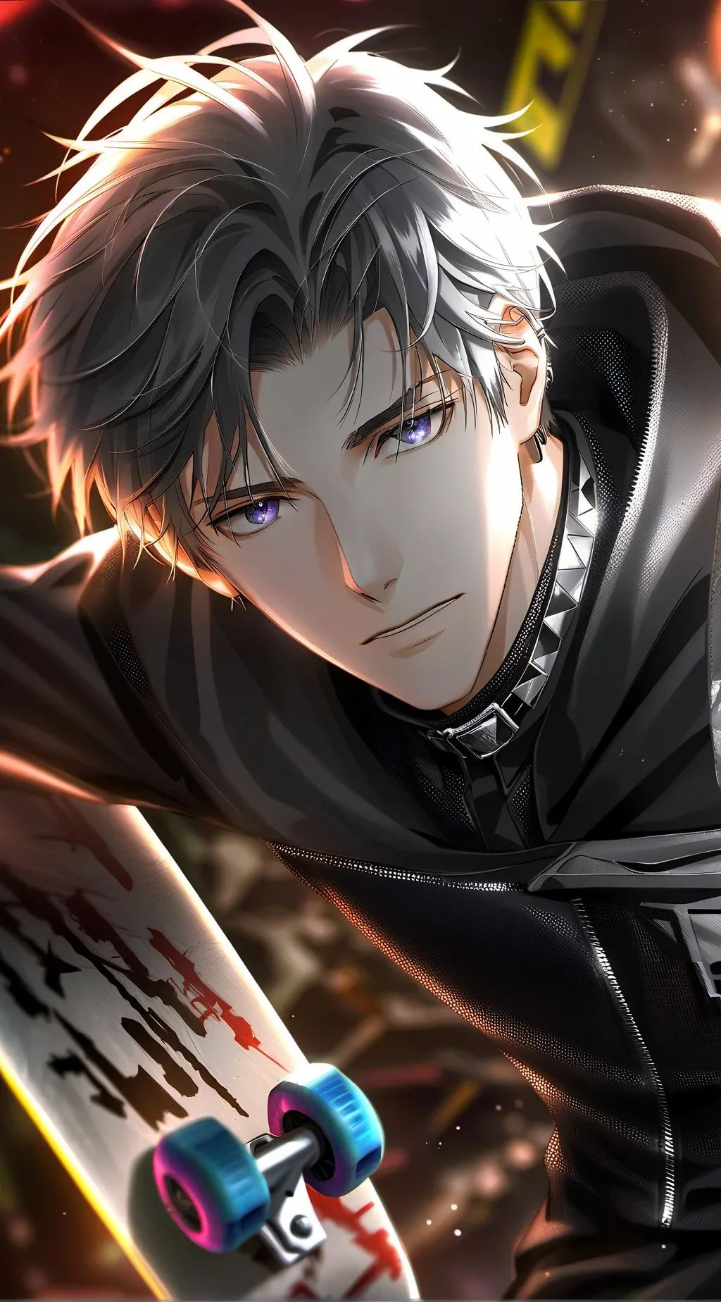 ai character: leo background