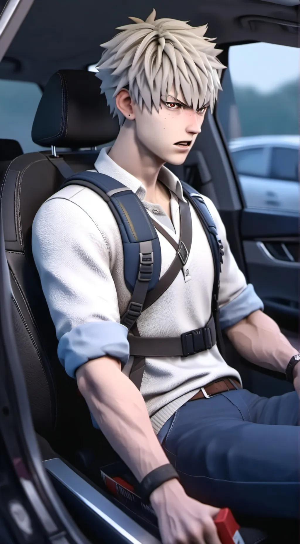 ai character: bakugou background